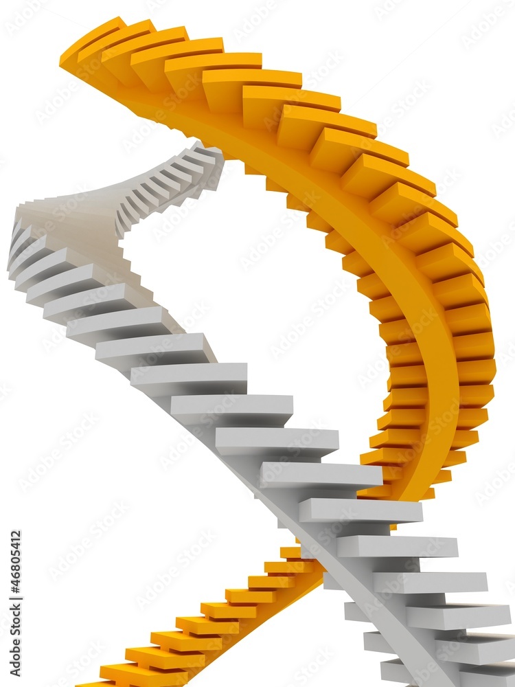 Obraz premium Color Stairs - Business