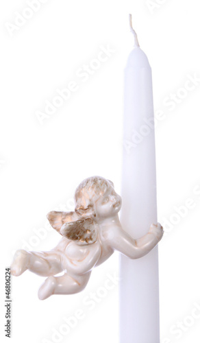 Angel figurine for candle
