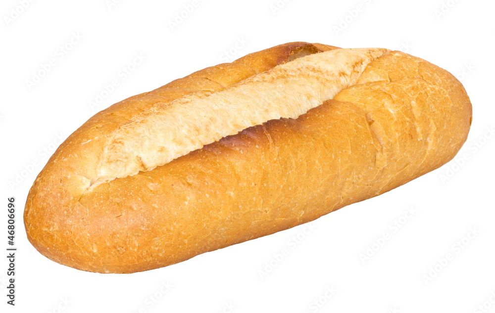 Turkish bread isolated on white background Turkish bread isolated on white background