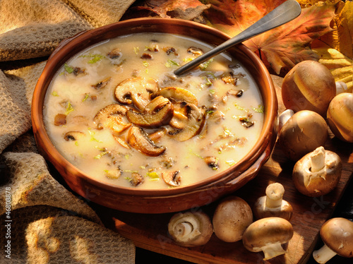 Mushroom soup