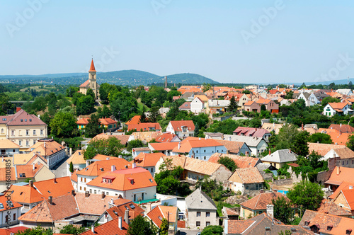 Tableau sur toile Wiev to Veszprem, Hungary