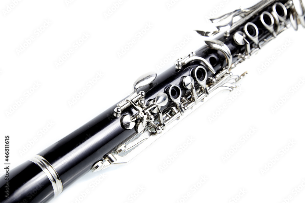 Obraz premium Clarinet keys