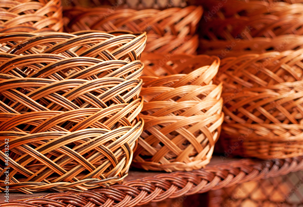 Obraz premium Wicker baskets