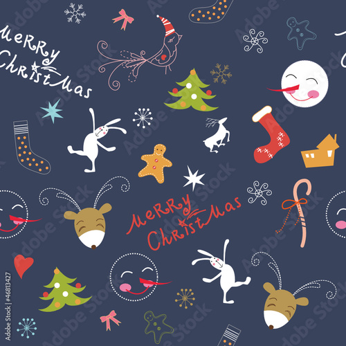 seamless christmas pattern