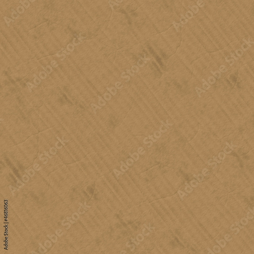 Brown grunge corrugated cardboard background or texture