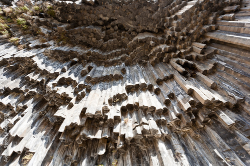 Basalt rocks in Armenia. © Alex Ishchenko