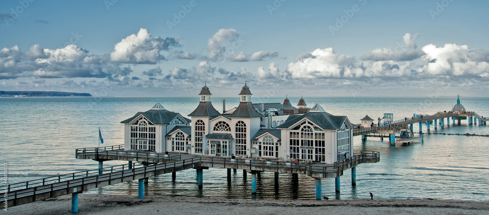 Naklejka premium Seebrücke Sellin