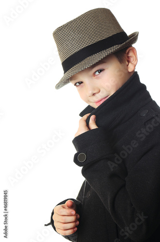 Boy with a hat