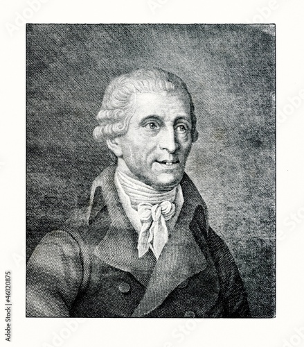 Portrait of composer Franz Joseph Haydn