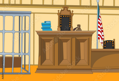 Court Cartoon
