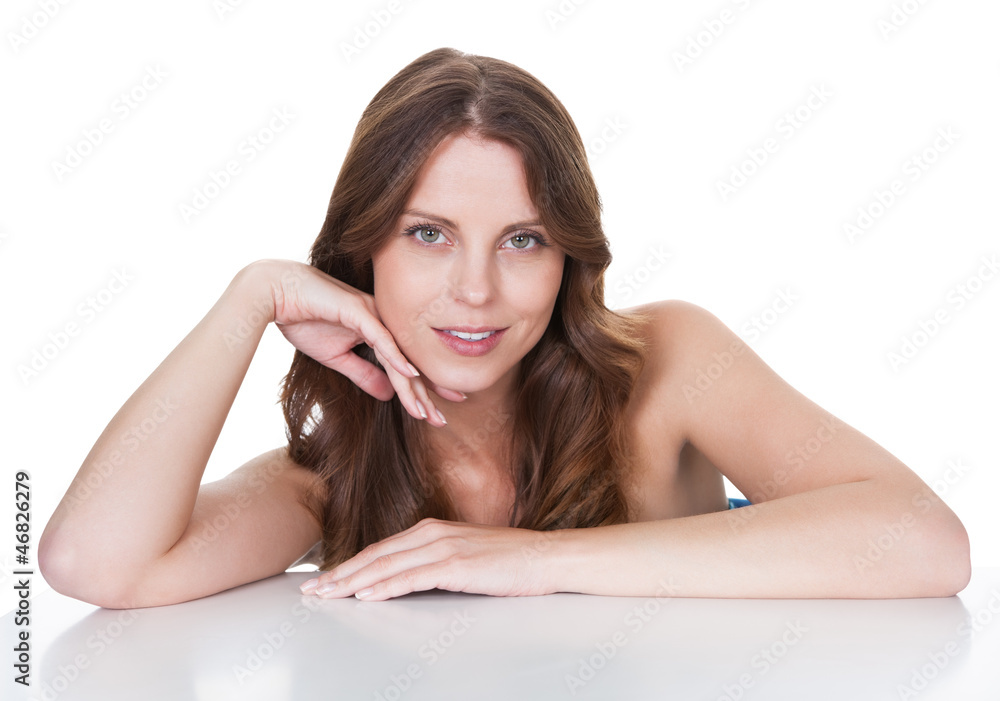 Happy woman beautiful woman