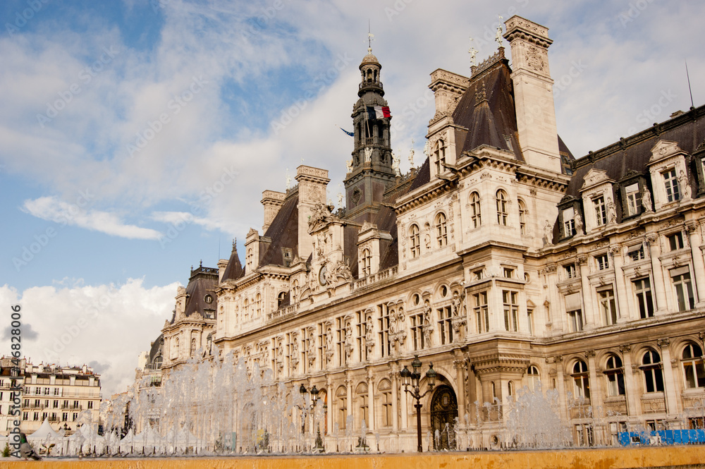 Obraz premium Ville de Paris hotel