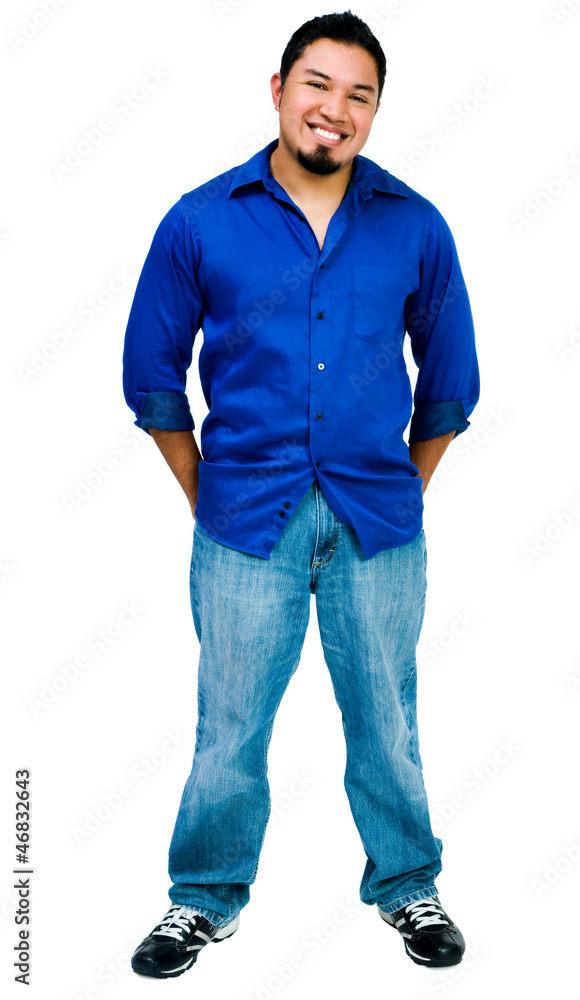 Fototapeta premium Portrait of a man posing