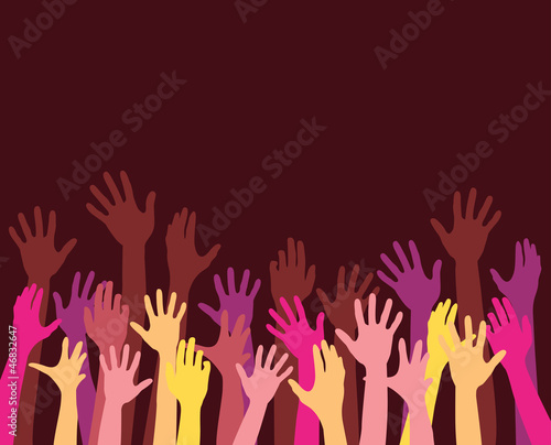 rising hands