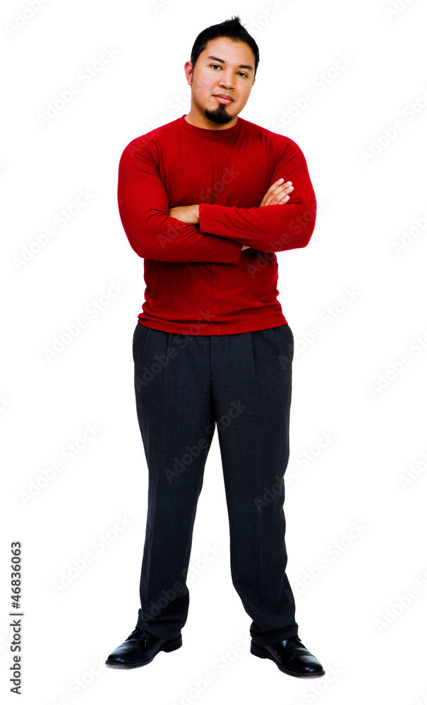 Portrait of a man posing Portrait of a man posing