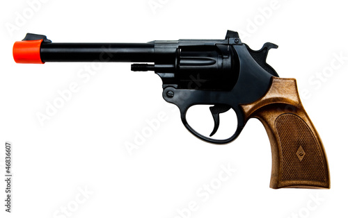 Black toy gun