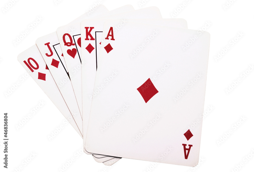 Obraz premium Playing cards