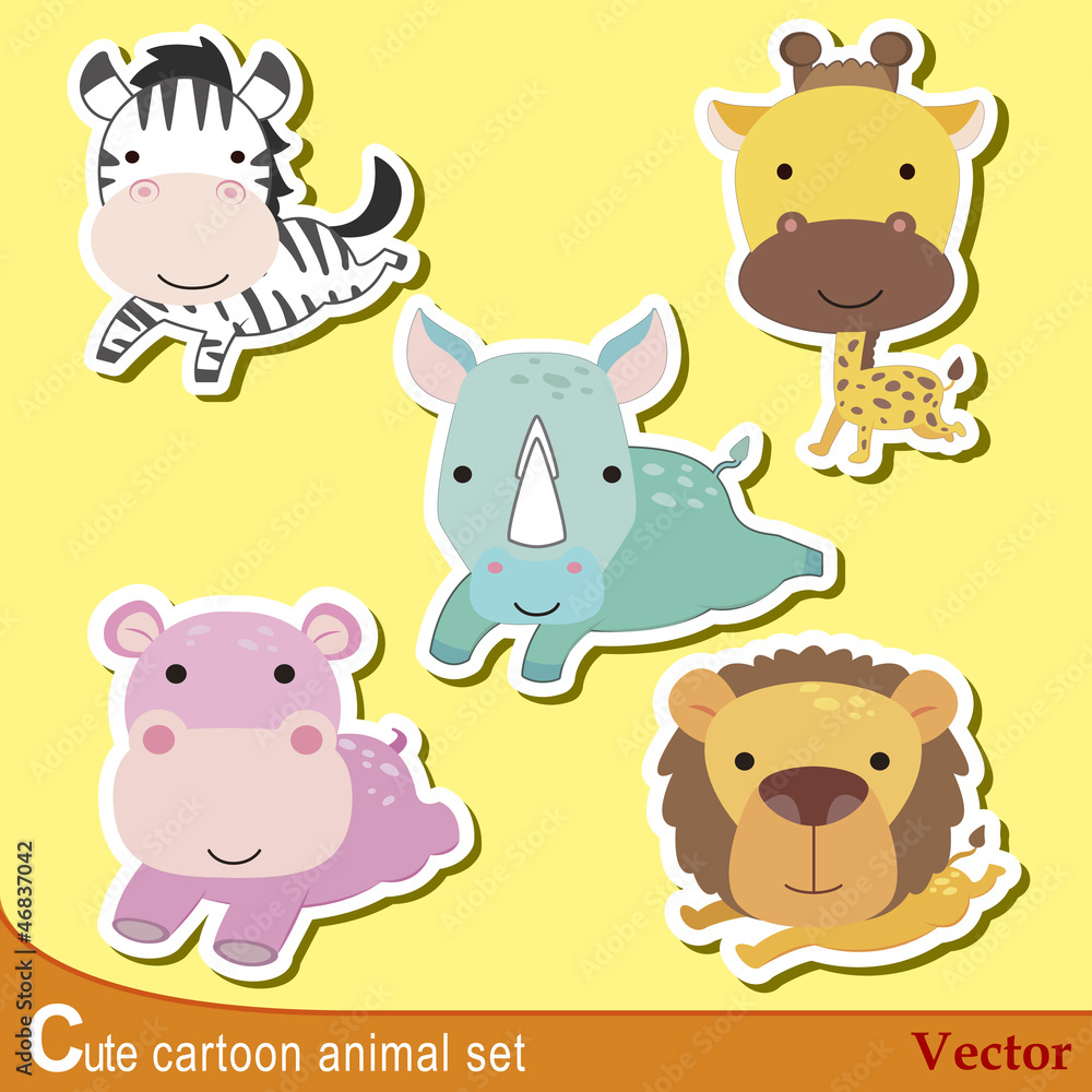 cute animal set04