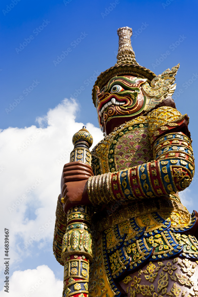 Gard statue at Royal Palace, Bangkok, Thailand Gard statue at Royal Palace, Bangkok, Thailand