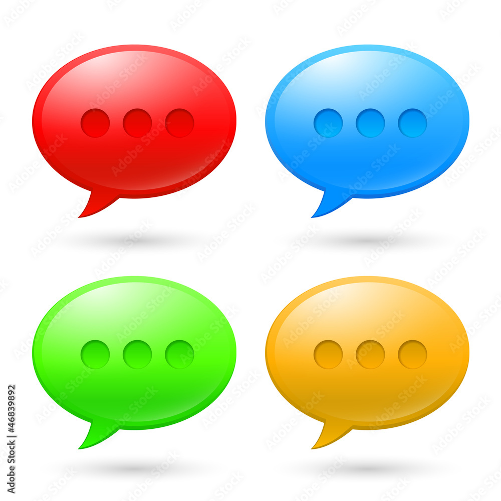 Collection Speech Bubbles Collection Speech Bubbles
