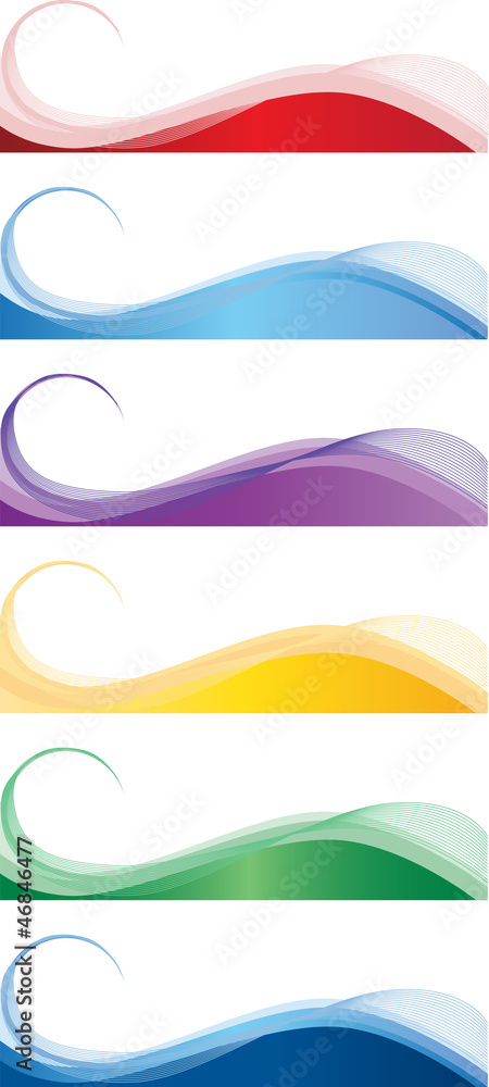 Obraz premium Web banners