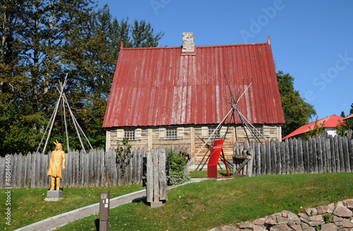 Quebec, Poste de Traite Chauvin Tadoussac photo