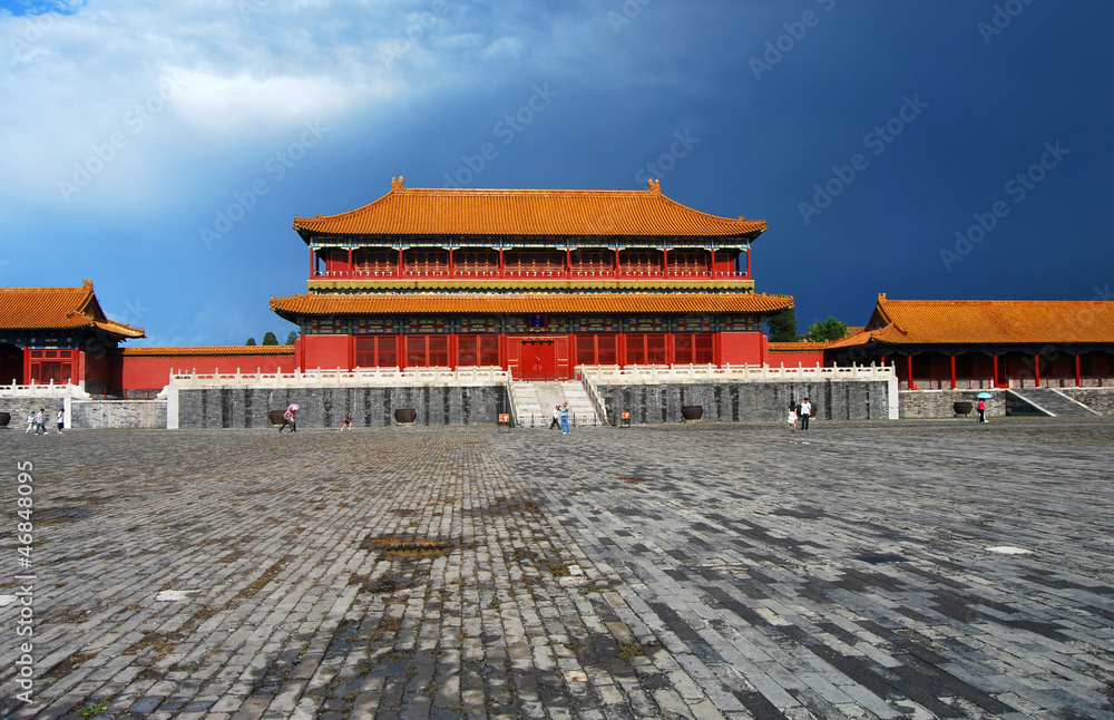 Pagode de la cité interdite de Pékin, Chine, Asie Pagode de la cité interdite de Pékin, Chine, Asie