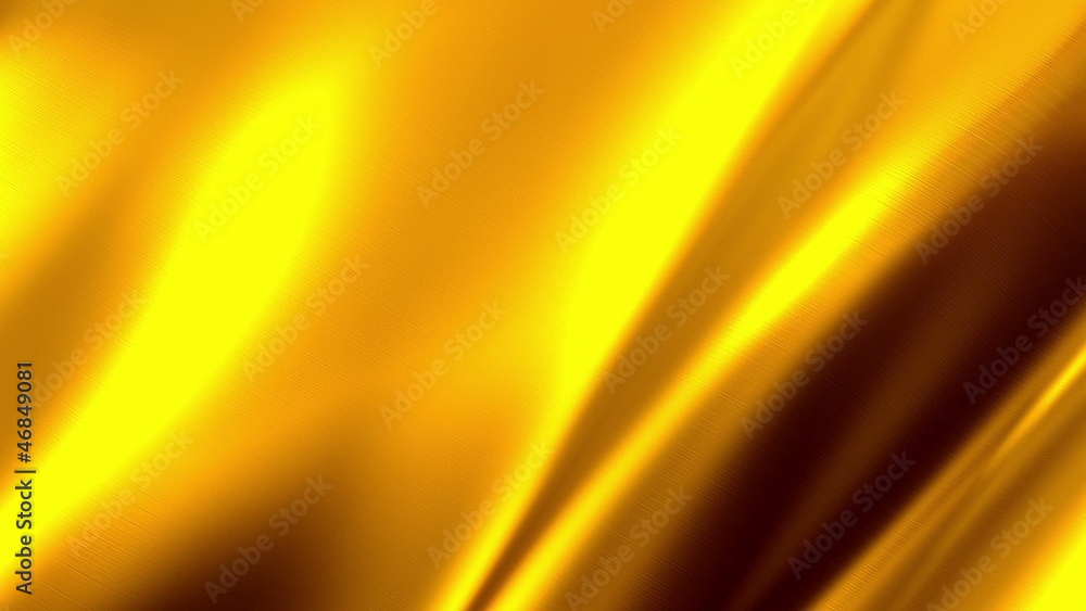 Waving Golden Satin Video Background Waving Golden Satin Video Background
