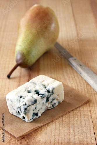 roquefort mit birne photo