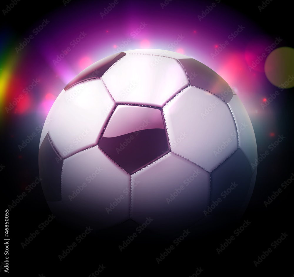 Naklejka premium soccer ball