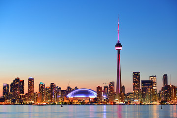 Fototapete Kanada Toronto-Skyline  © rabbit75_fot