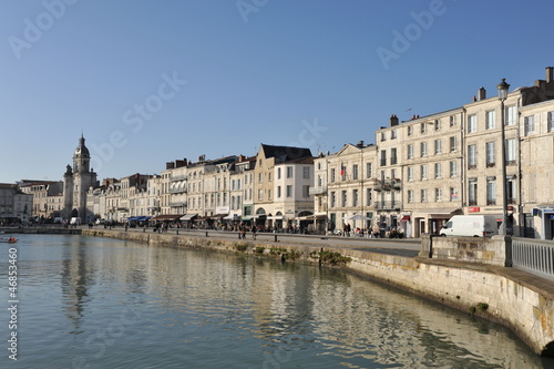 La Rochelle, quai du port 1 © Philippe Bosseboeuf