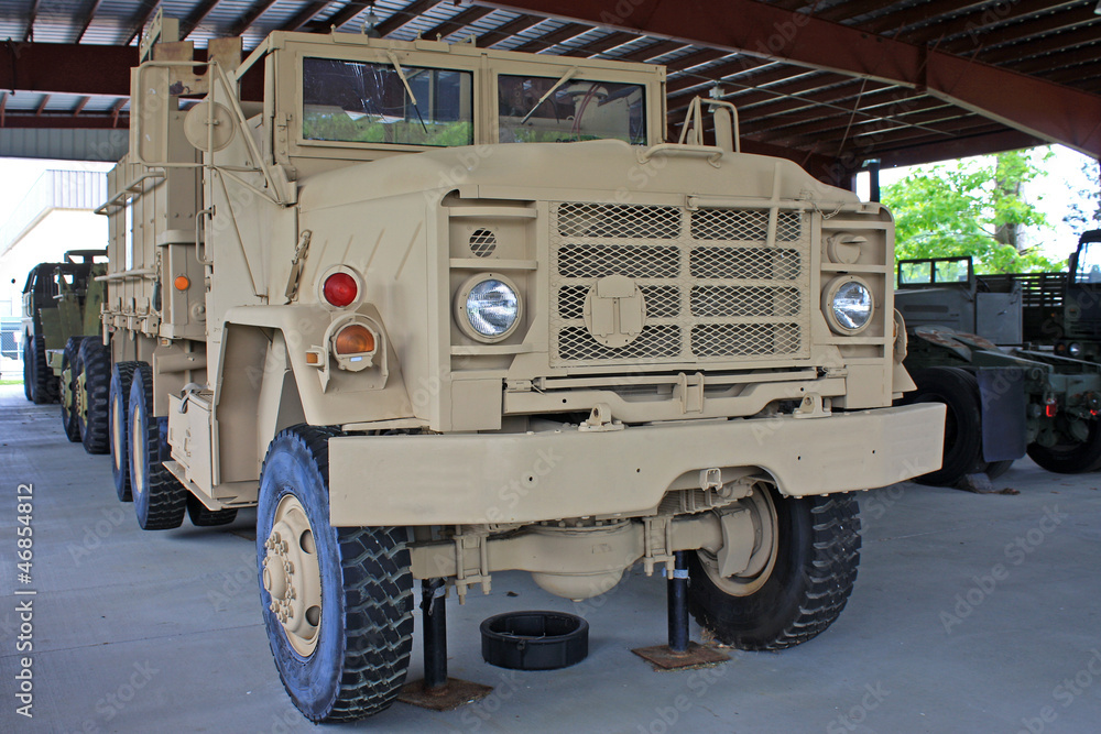 Obraz premium vintage military truck