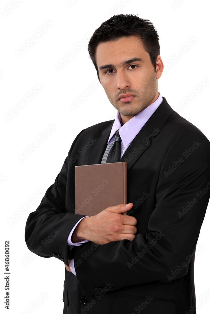 Serious businessman Serious businessman