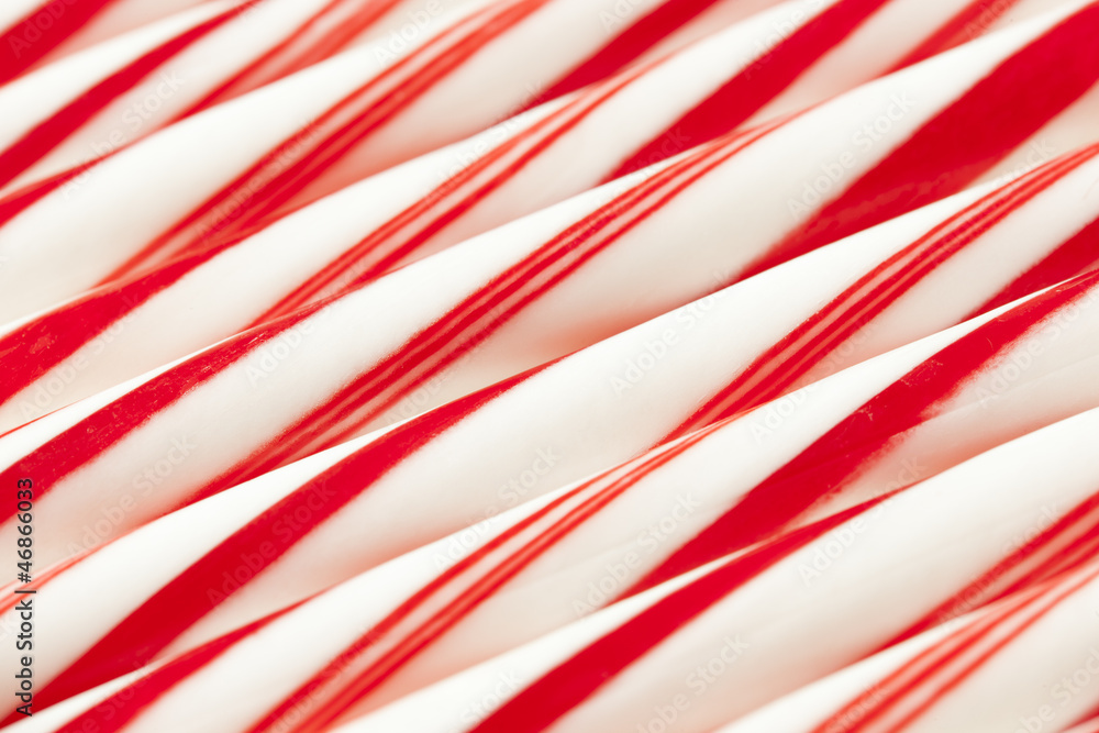 Fototapeta premium Red and White Candy Cane