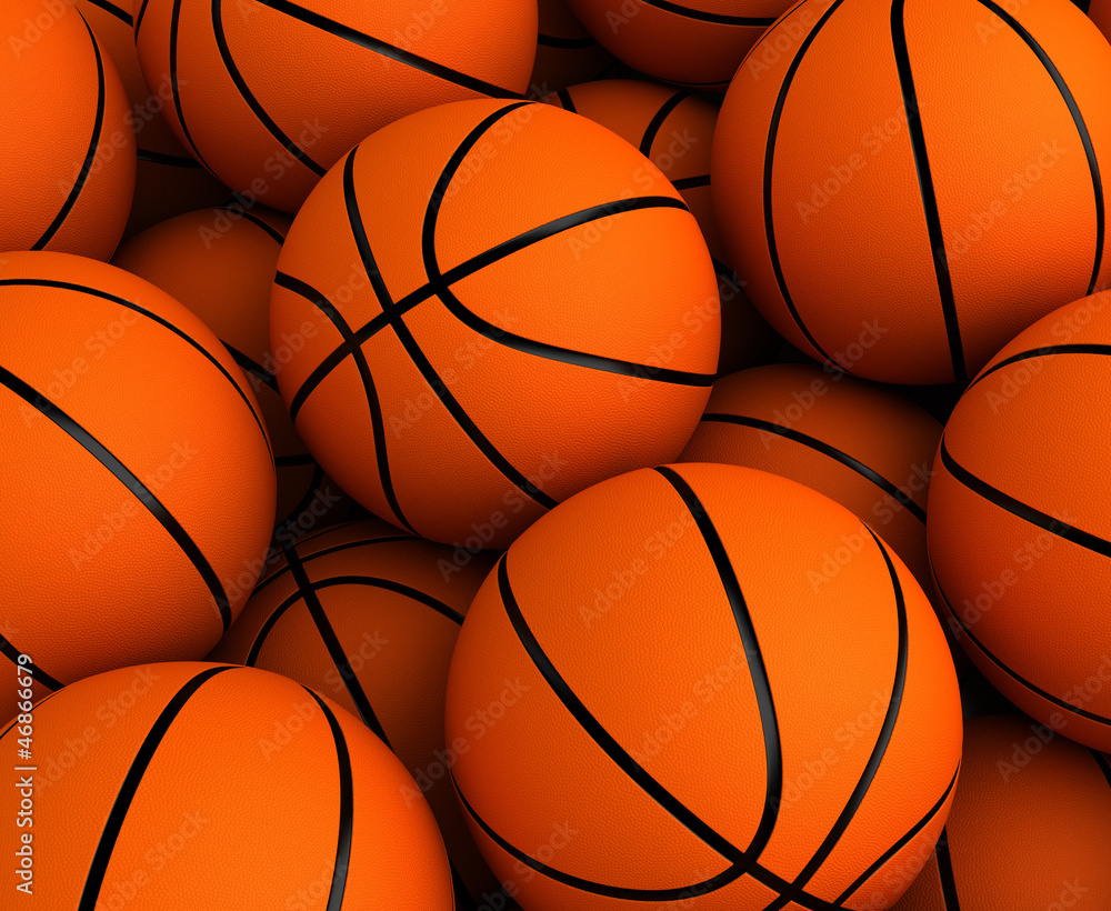 Obraz premium Basketball background