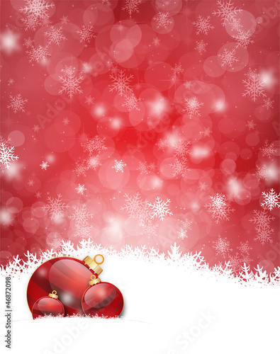 Christmas Background with space for text.