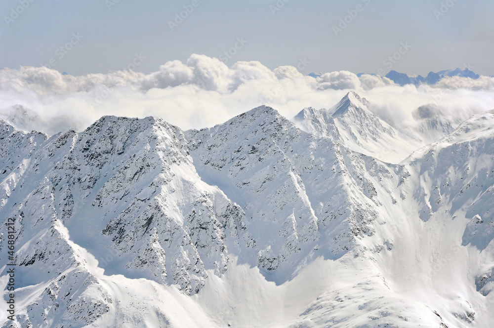 winter Austrian  Alps