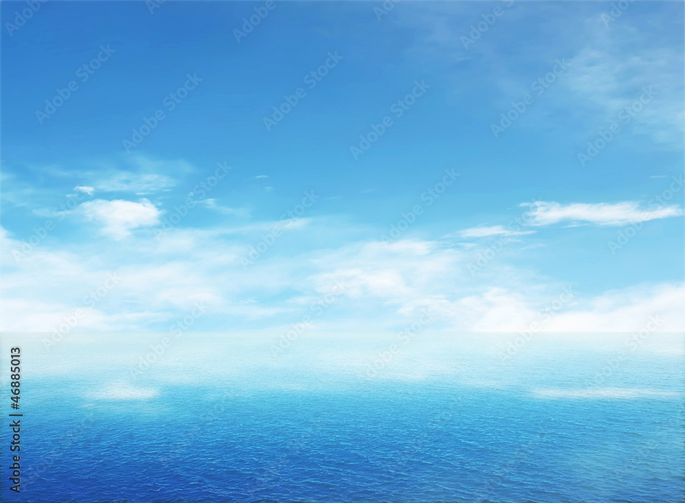 Sky and sea Sky and sea