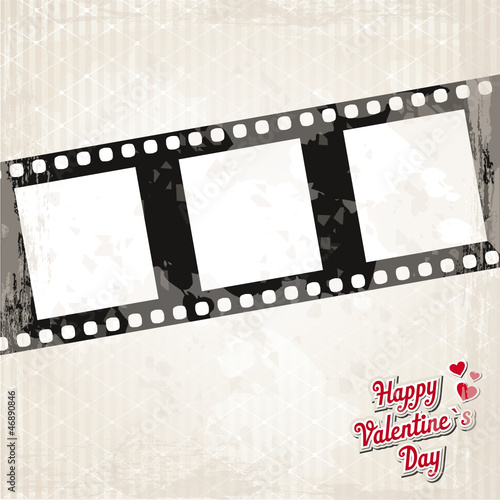 Vintage Filmstreifen – Valentinstag