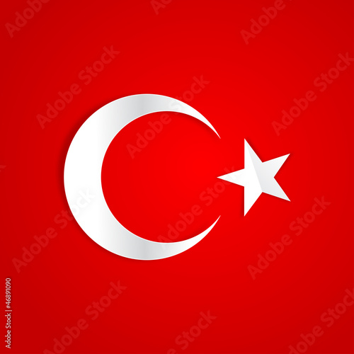 Türk Bayrağı Kağıt Etkisi