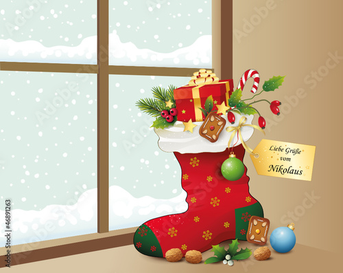 Der Nikolaus war da und hat Geschenke gebracht