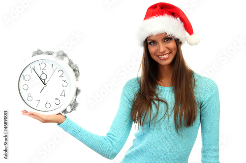 beautiful young woman with ...