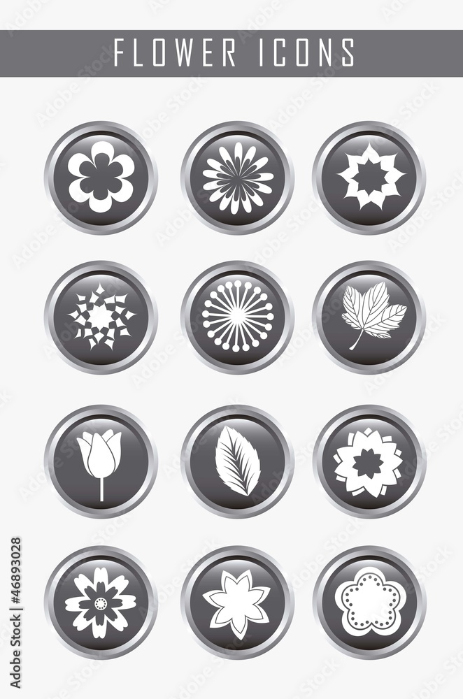 flowers icons flowers icons