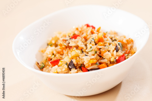 rice with vegetables