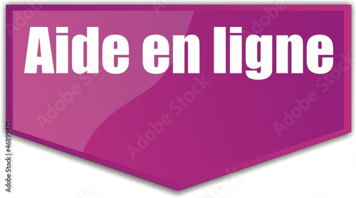 bouton aide en ligne