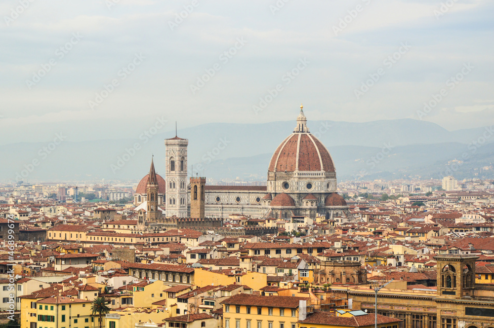 View on town of Florence - Italy