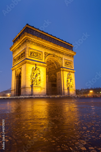 Arc de Triomphe, Paris, France