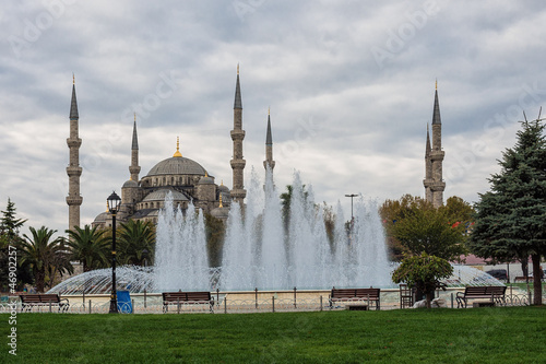 Eine Moschee in Istanbul.