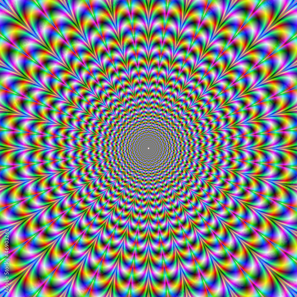 Obraz premium Psychedelic Web